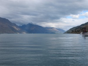 Looking down Lake Wakatipu